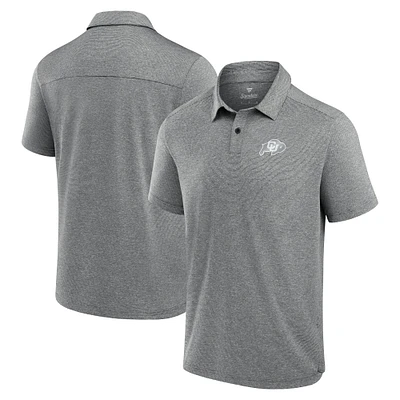 Polo Fanatics Performance pour homme, anthracite, des Colorado Buffaloes