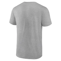 Men's Fanatics Heather Gray Colorado Buffaloes Basic Arch T-Shirt