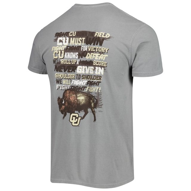 T-shirt gris Colorado Buffaloes Hyperlocal pour homme