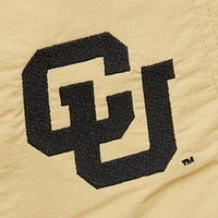 Veste coupe-vent rétro entièrement zippée Mitchell & Ness pour homme Colorado Buffaloes Throw It Back Gold/Black