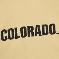 Veste coupe-vent rétro entièrement zippée Mitchell & Ness pour homme Colorado Buffaloes Throw It Back Gold/Black