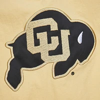 Veste coupe-vent rétro entièrement zippée Mitchell & Ness pour homme Colorado Buffaloes Throw It Back Gold/Black