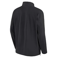Men's Nike Black Colorado Buffaloes 2024 Sideline Coach Quarter-Zip Hoodie Jacket