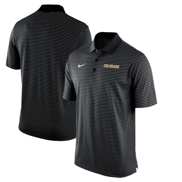 Polo Nike Colorado Buffaloes Stadium Performance Team pour homme, noir