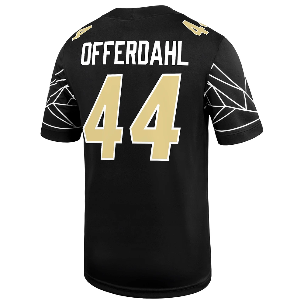 Men's Nike Charlie Offerdahl Black Colorado Buffaloes NIL Football Game Jersey