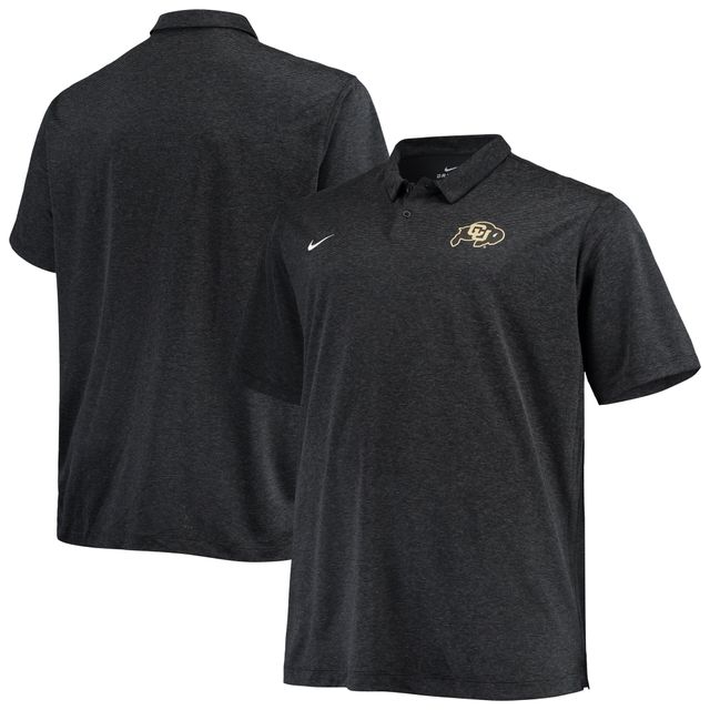 Polo de performance Nike pour hommes, noir chiné, Colorado Buffaloes Big & Tall