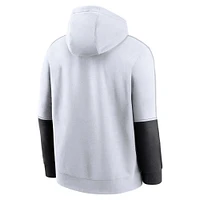 Men's Nike White Colorado Buffaloes 2024 Sideline Club Fleece Pullover Hoodie