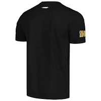 Men's Pro Standard Black Colorado Buffaloes Classic Stacked Logo T-Shirt