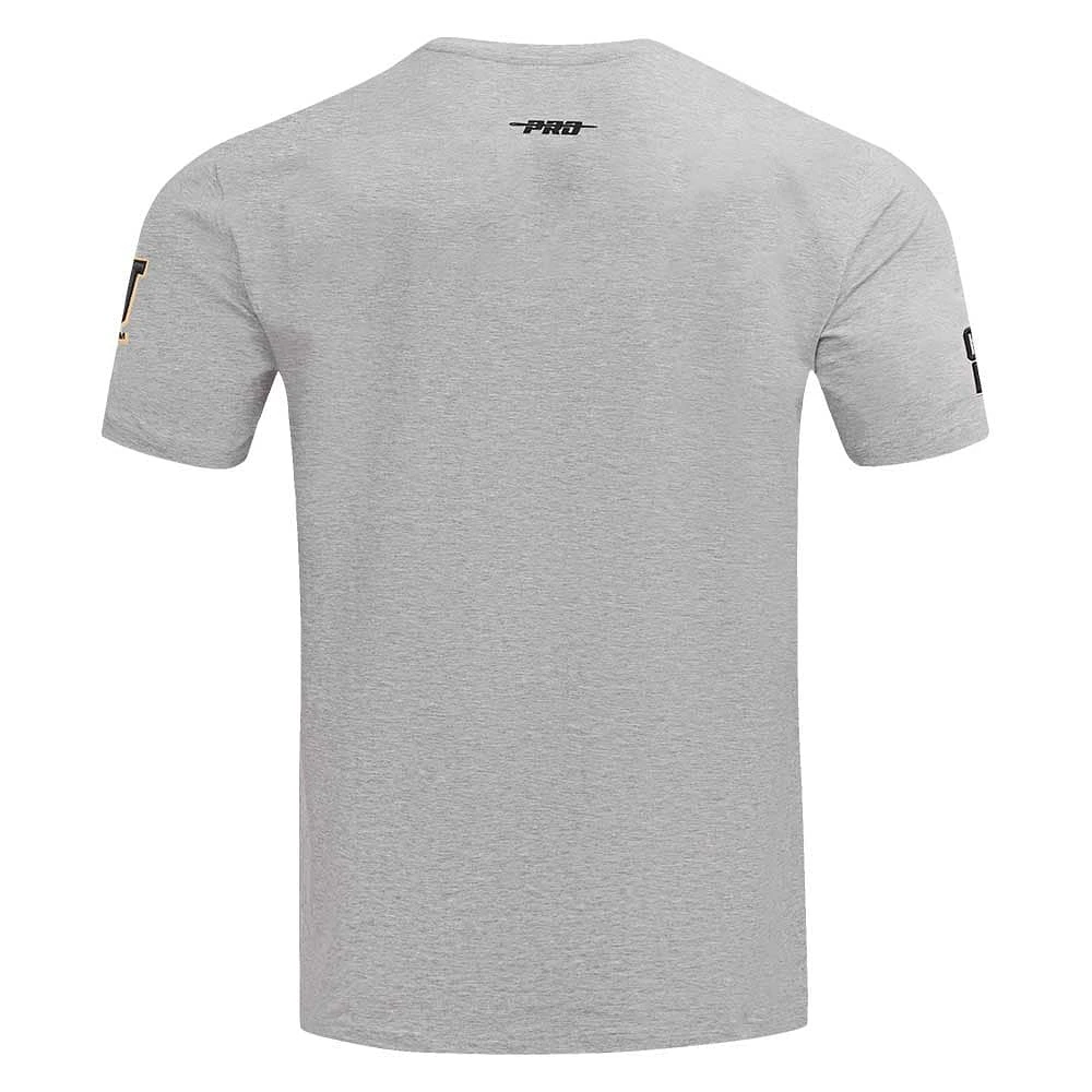 Men's Pro Standard Gray Colorado Buffaloes Classic Stacked Logo T-Shirt