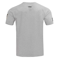 Men's Pro Standard Gray Colorado Buffaloes Classic Stacked Logo T-Shirt
