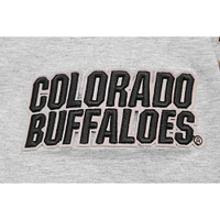 Men's Pro Standard Gray Colorado Buffaloes Classic Stacked Logo T-Shirt