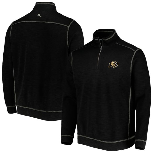 Veste à demi-fermeture éclair Tommy Bahama Colorado Buffaloes Sport Tobago Bay pour homme