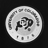 Women's Pro Standard  Black Colorado Buffaloes Pearl Cropped Pullover Sweatshirt