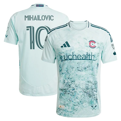 Men's adidas Djordje Mihailovic Green Colorado Rapids 2025 Headwaters Authentic Player Jersey