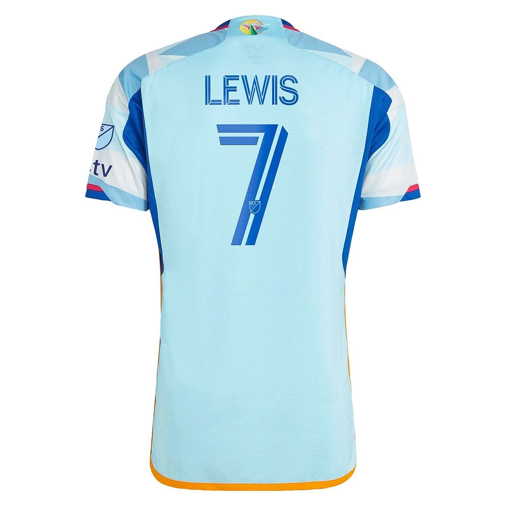 Adidas Jonathan Lewis Maillot Colorado Rapids 2023 New Day Kit authentique pour homme