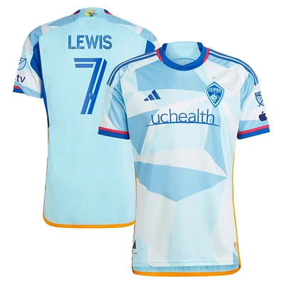 Adidas Jonathan Lewis Maillot Colorado Rapids 2023 New Day Kit authentique pour homme