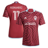 Maillot de joueur réplique adidas Omir Fernandez pour hommes Colorado Rapids 2024 One Flag Kit