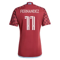 Maillot de joueur réplique adidas Omir Fernandez pour hommes Colorado Rapids 2024 One Flag Kit