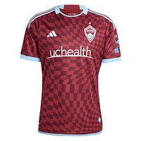 Men's adidas Sam Vines Burgundy Colorado Rapids 2024 One Flag Kit Authentic Player Jersey