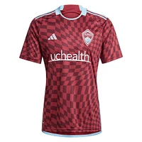 Men's adidas Sam Vines Burgundy Colorado Rapids 2024 One Flag Kit Replica Player Jersey