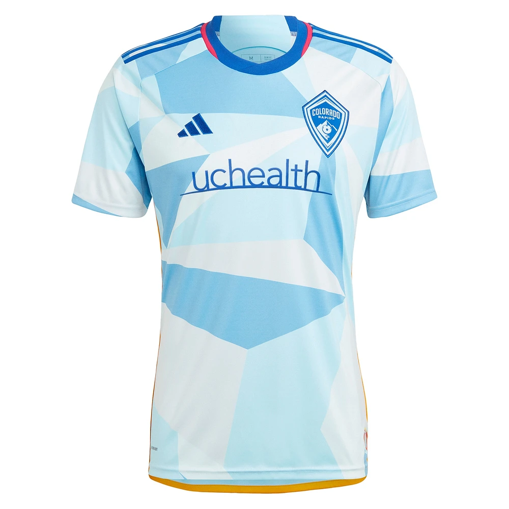 Maillot de joueur réplique adidas Sam Vines Colorado Rapids 2024 New Day Kit pour homme - Bleu clair