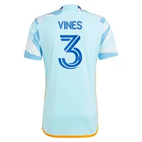 Maillot de joueur réplique adidas Sam Vines Colorado Rapids 2024 New Day Kit pour homme - Bleu clair