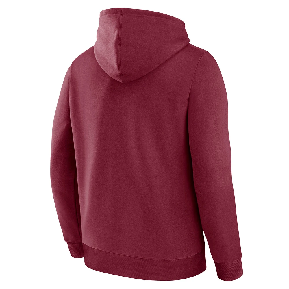 Men's Fanatics  Burgundy Colorado Rapids Penalty Kick Legacy Pullover Hoodie