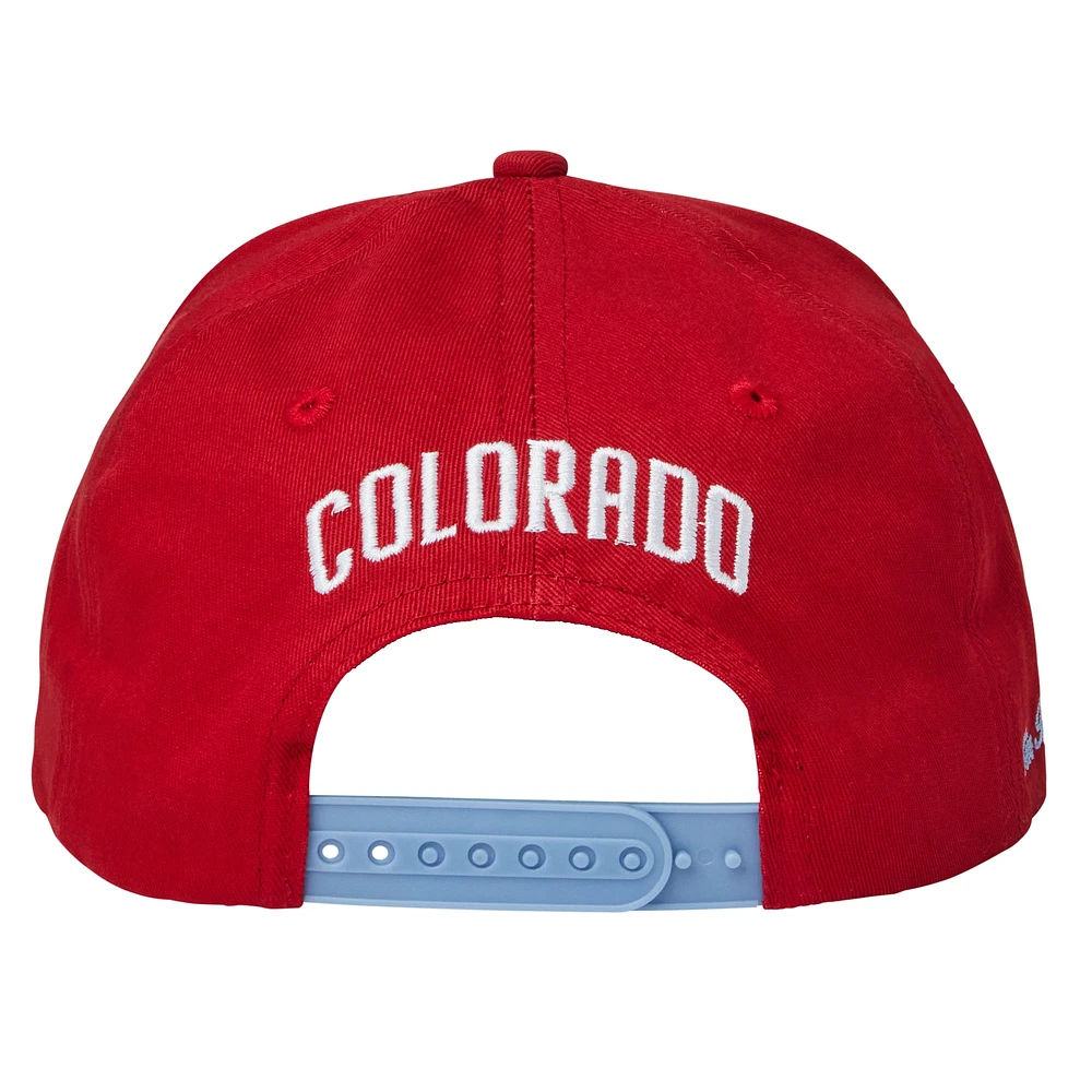 Casquette réglable unisexe Live Breathe Futbol Crimson Colorado Rapids
