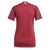 Women's adidas  Burgundy Colorado Rapids 2024 One Flag Kit Replica Jersey