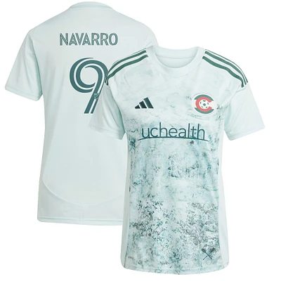 Women's adidas Rafael Navarro Green Colorado Rapids 2025 Headwaters Replica Player Jersey