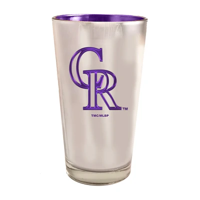 Rocheuses du Colorado 16oz. Verre à pinte galvanisé
