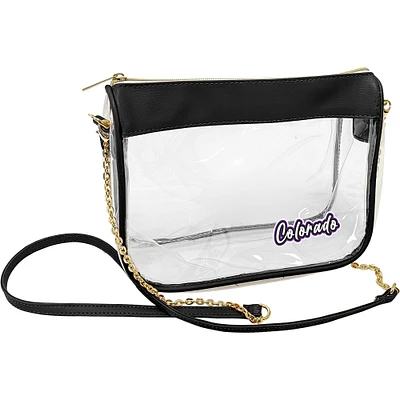 Sac à bandoulière transparent Colorado Rockies Hype Stadium