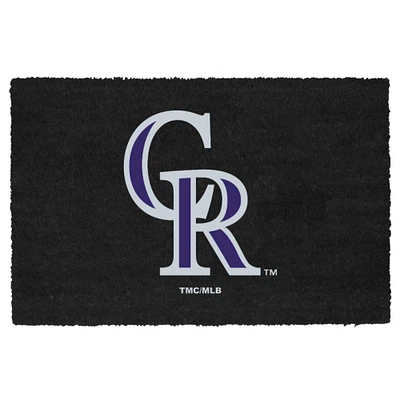 Paillasson Couleurs de l'équipe des Rockies du Colorado