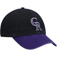 Men's '47 Black Colorado Rockies Clean Up Adjustable Hat