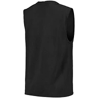 Débardeur Majestic Threads noir Colorado Rockies Softhand Muscle pour homme