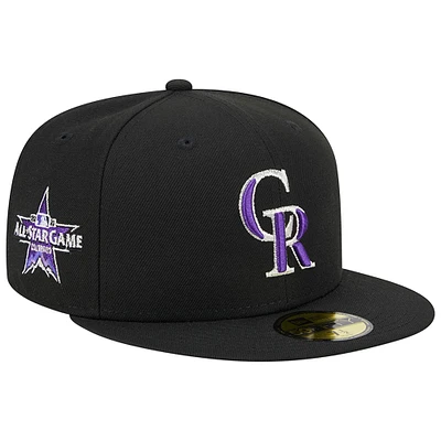 Casquette ajustée New Era Colorado Rockies 2021 MLB All-Star Game Team Color 59FIFTY pour homme