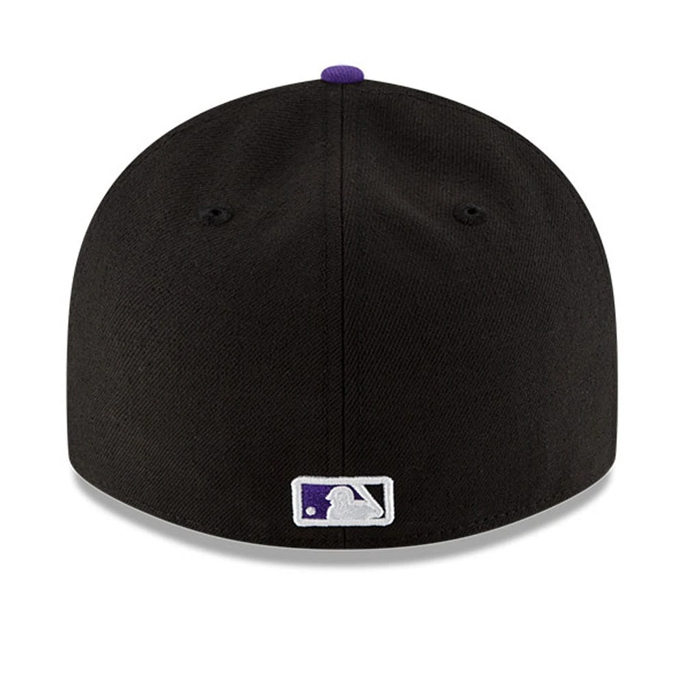 Men's New Era Black Colorado Rockies National Baseball Hall of Fame Low Profile 59FIFTY Fitted Hat