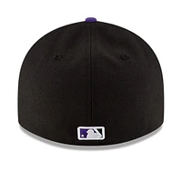 Men's New Era Black Colorado Rockies National Baseball Hall of Fame Low Profile 59FIFTY Fitted Hat