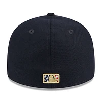 Men's New Era  Navy Colorado Rockies 2023 Fourth of July Low Profile 59FIFTY Fitted Hat