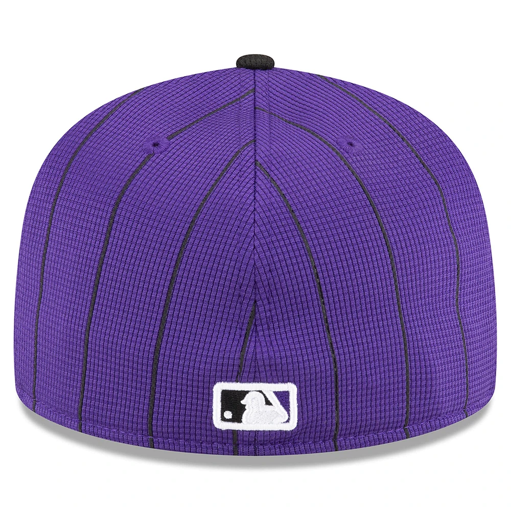 Casquette ajustée 59FIFTY pour hommes des Colorado Rockies 2024 New Era
