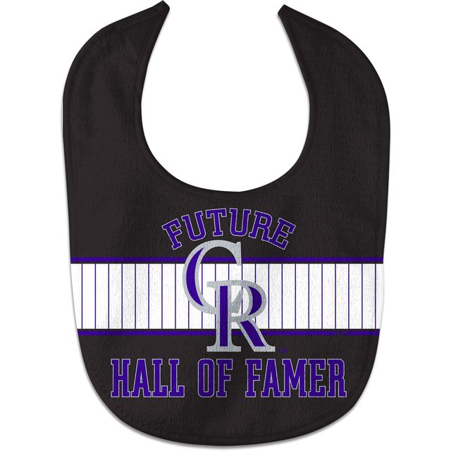 Nouveau-né et nourrisson WinCraft Colorado Rockies Future Hall Of Famer All Pro - Bavoir pour bébé