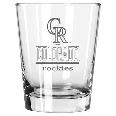 The Memory Company Colorado Rockies 15oz. Verre double à l'ancienne