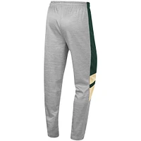 Men's Colosseum Heathered Gray/Green Colorado State Rams Bushwood Pants