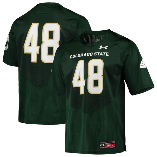 Maillot de football réplique Under Armour #48 Colorado State Rams pour homme vert