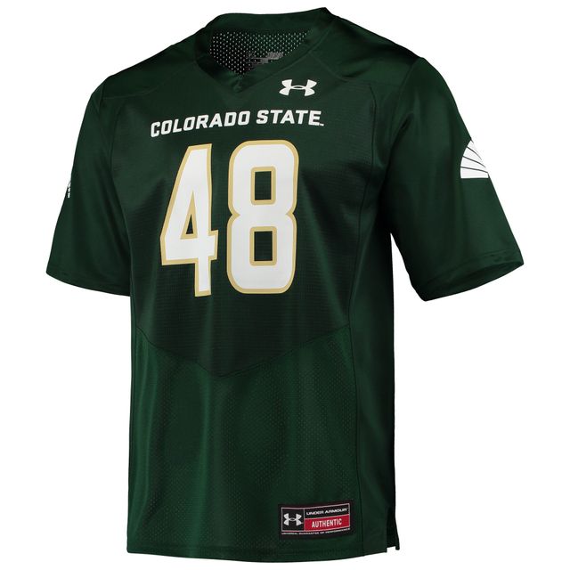 Maillot de football réplique Under Armour #48 Colorado State Rams pour homme vert