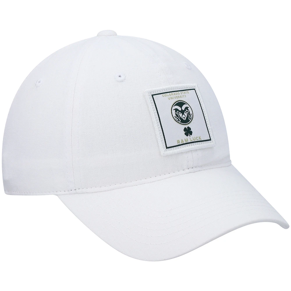 Men's White Colorado State Rams Dream Adjustable Hat