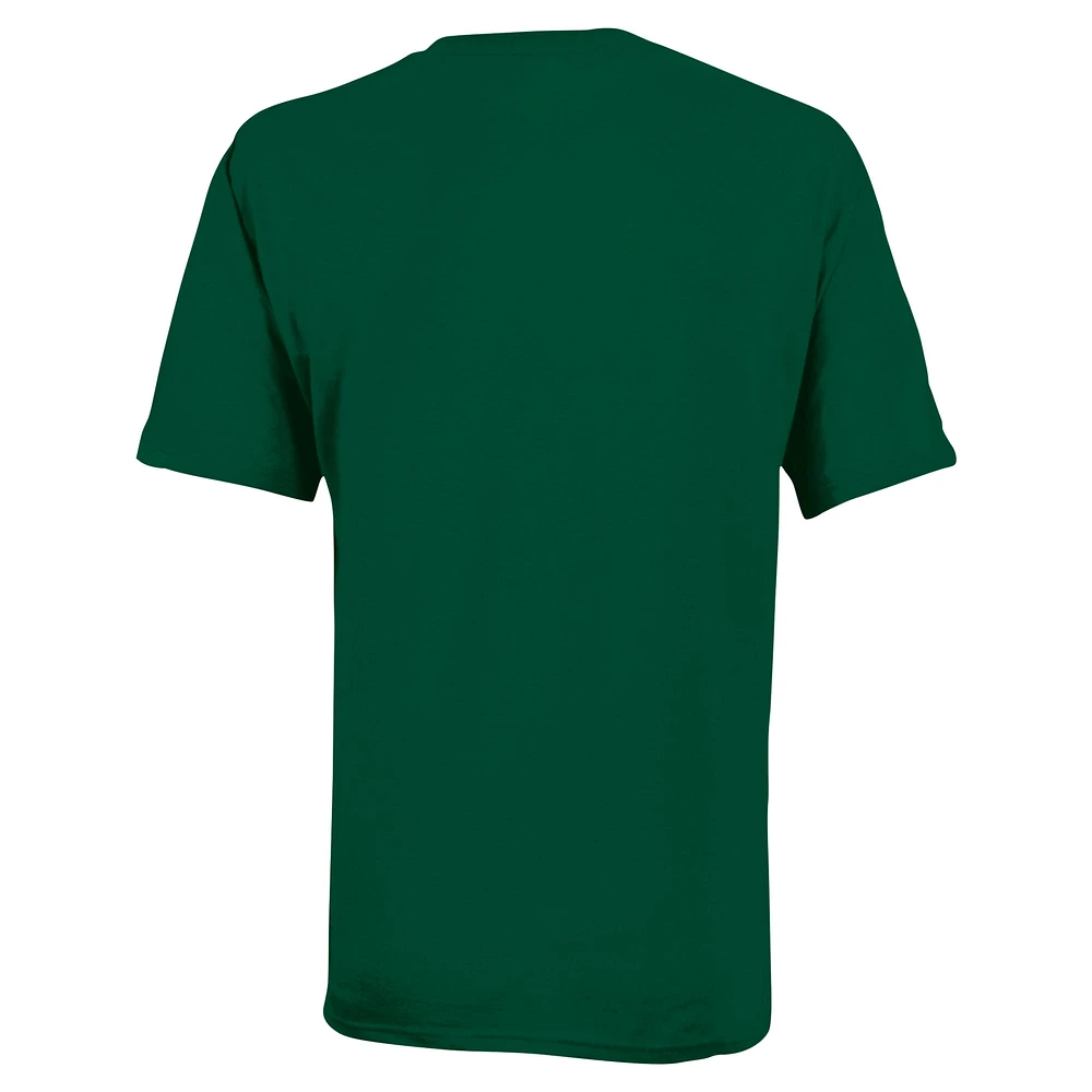 Youth Champion Green Colorado State Rams Arch Over Logo T-Shirt