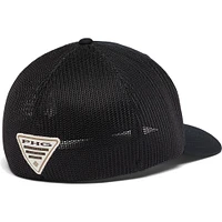Men's Columbia  Black PHG Game Flag Flex Hat