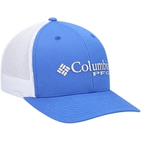 Men's Columbia Blue PFG Marlin Snapback Hat