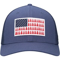 Men's Columbia Blue Tree Flag Logo Flex Hat